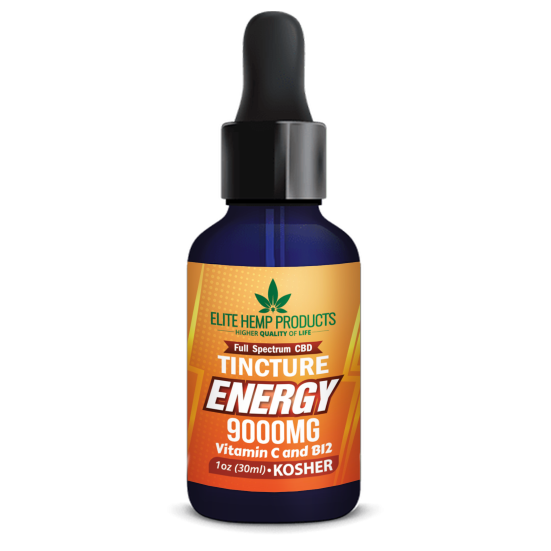 CBD Tincture 9000mg Energy | Hemp777 Store