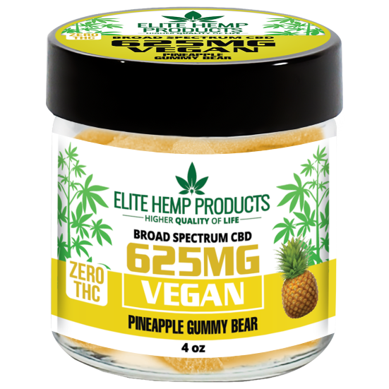 Cbd Vegan Gummies 625mg Pineapple Hemp777 Store 2570